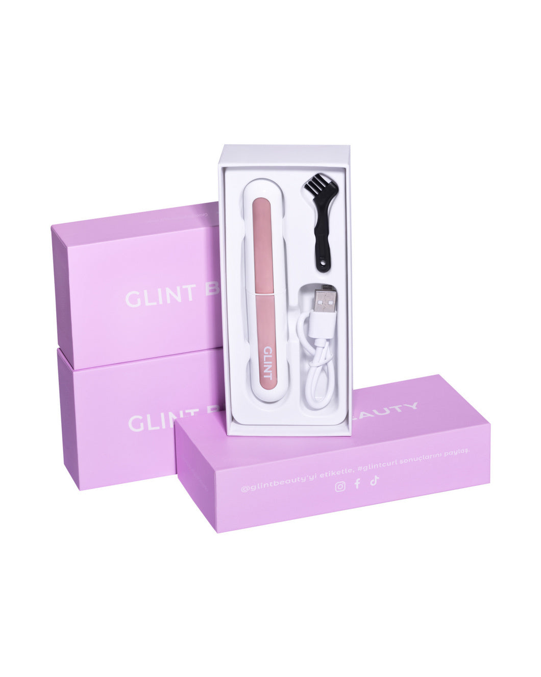 Glint Beauty - Isıtmalı kirpik kıvırıcı